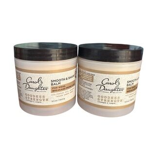 Bundle of 2. Carol's Daughter Smooth & Shape Balm Set